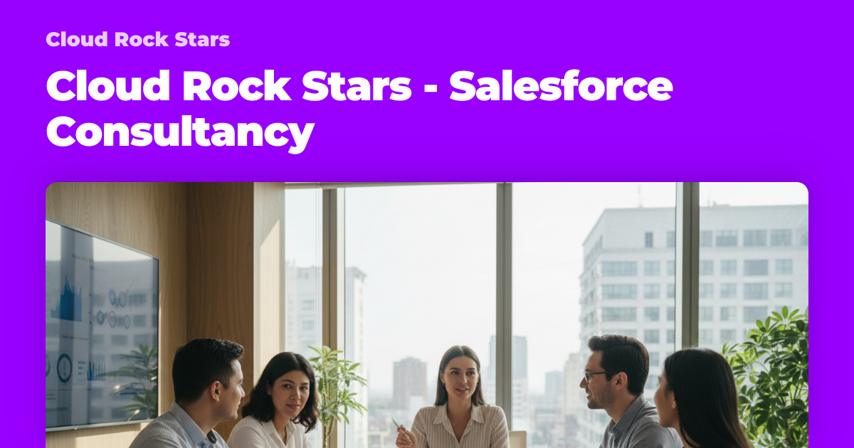 Cloud Rock Stars - Salesforce Consultancy